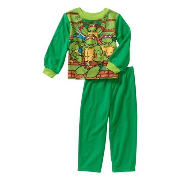 Teenage Mutant Ninja Turtles Pajamas 2pc Set Boys Sleepwear 2T 3T 4Toddler NWT